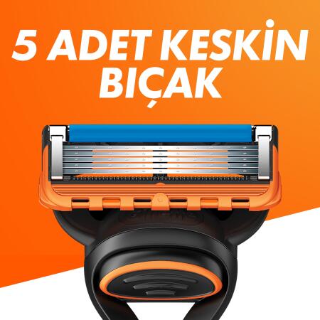Gillette Fusion Tıraş Makinesi Gövde + 2 Başlık - 3