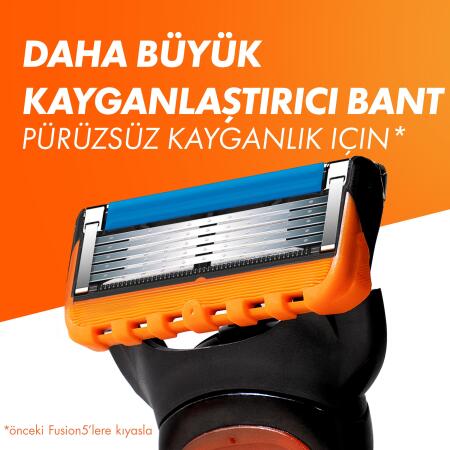 Gillette Fusion Tıraş Makinesi Gövde + 2 Başlık - 6
