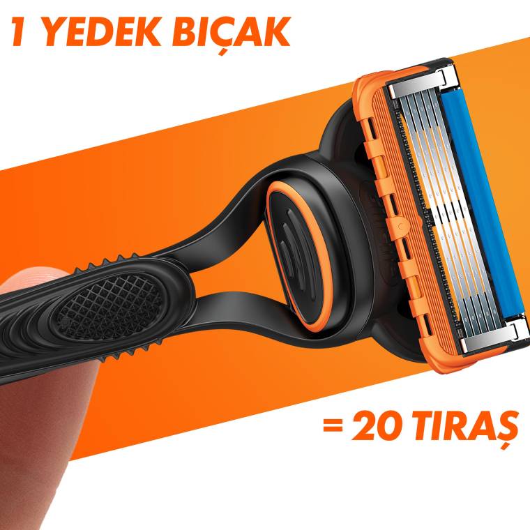 Gillette Fusion Yedek Tıraş Bıçağı 4 Adet  - 2