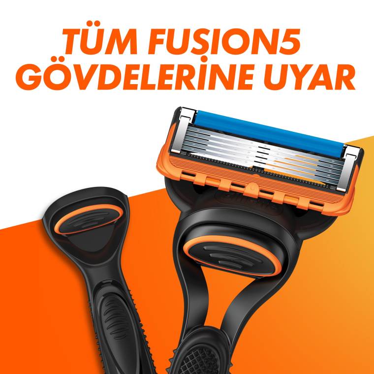 Gillette Fusion Yedek Tıraş Bıçağı 4 Adet  - 7