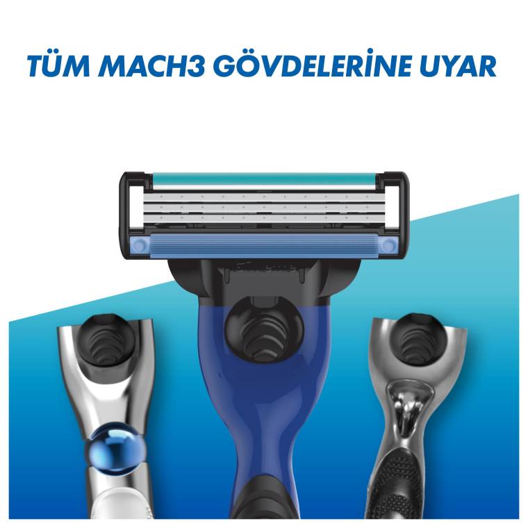 Gillette Mach3 Sport Yedek Tıraş Bıçağı 15 Adet - 7