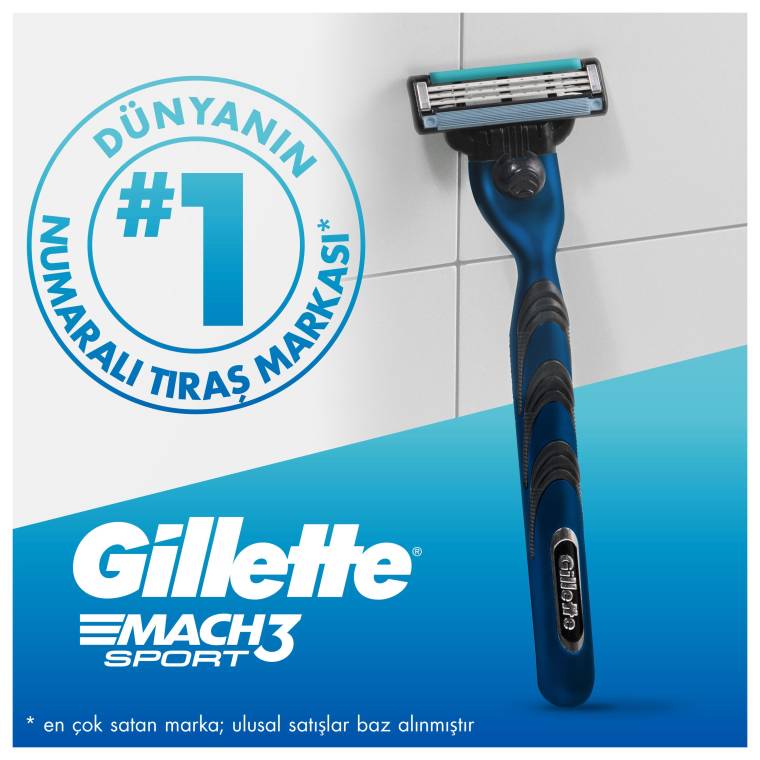 Gillette Mach3 Sport Yedek Tıraş Bıçağı 15 Adet - 8