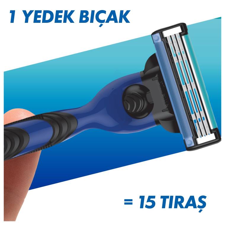 Gillette Mach3 Sport Yedek Tıraş Bıçağı 4 Adet - 2