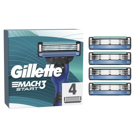 Gillette Mach3 Sport Yedek Tıraş Bıçağı 4 Adet - Thumbnail