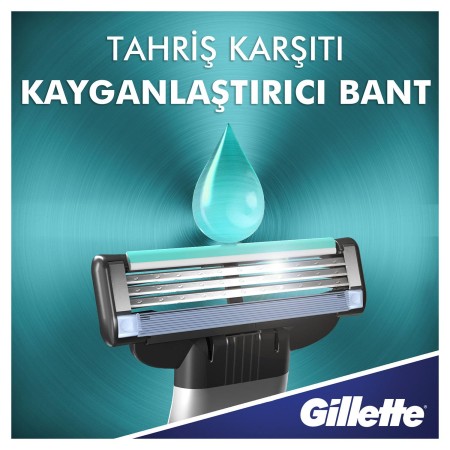 Gillette Mach3 Tıraş Makinesi Gövde + 1 Başlık - 4