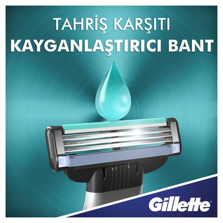 Gillette Mach3 Tıraş Makinesi Gövde + 1 Başlık - 4