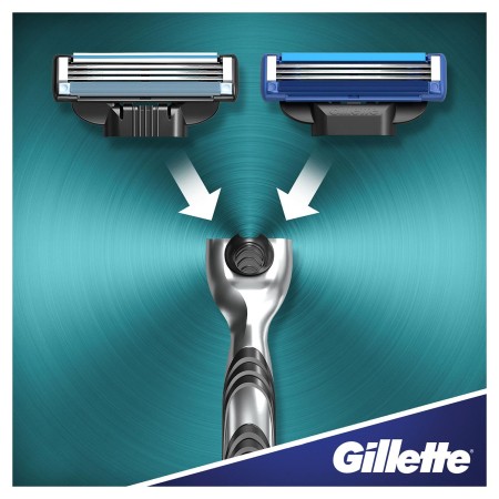 Gillette Mach3 Tıraş Makinesi Gövde + 1 Başlık - 8