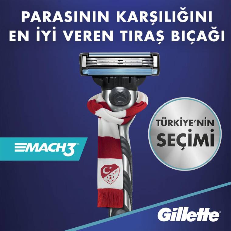 Gillette Mach3 Tıraş Makinesi Gövde + 1 Başlık - 9