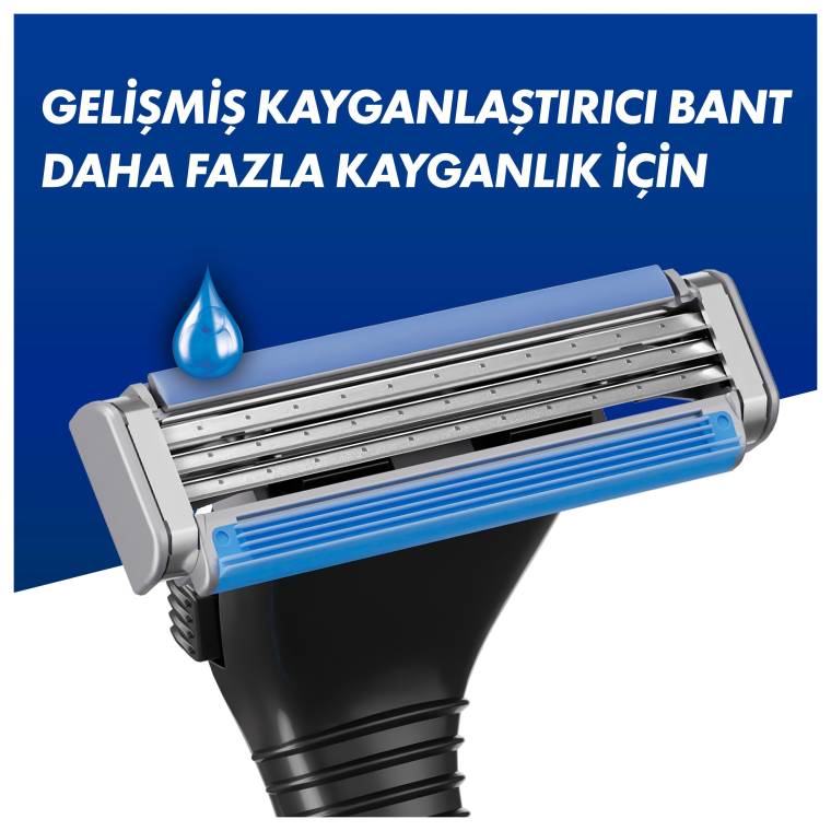 Gillette Sensor3 Tıraş Makinesi + 6 Adet Yedek Tıraş Bıçağı - 3