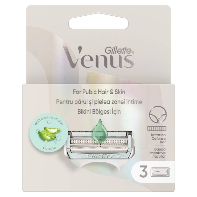 Gillette Venus Bikini Bölgesine Özel Yedek Başlık 3 Adet  - 2