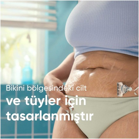 Gillette Venus Bikini Bölgesine Özel Yedek Başlık 3 Adet - Thumbnail