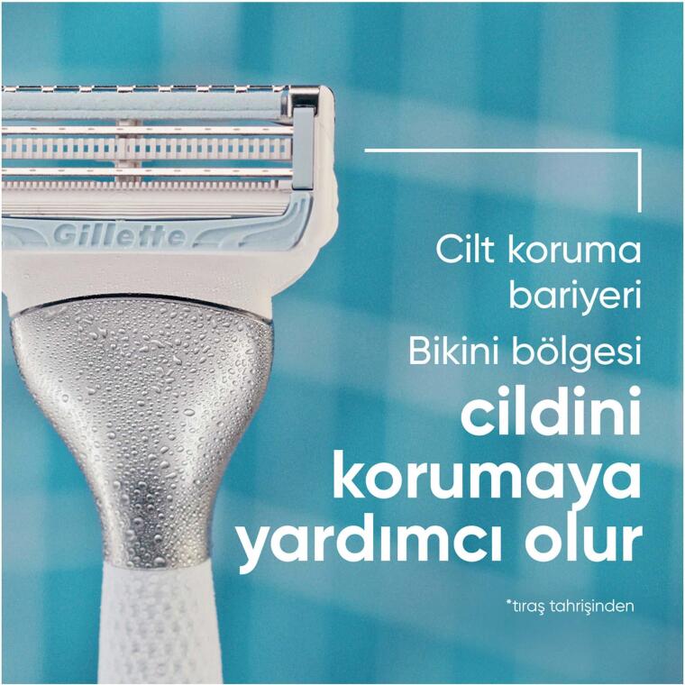 Gillette Venus Bikini Bölgesine Özel Yedek Başlık 3 Adet  - 4