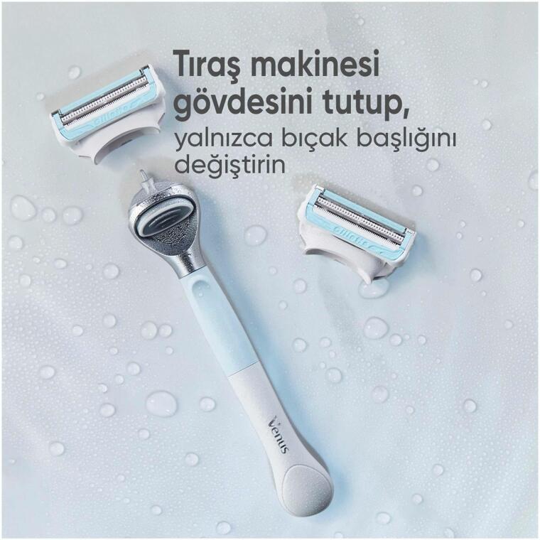 Gillette Venus Bikini Bölgesine Özel Yedek Başlık 3 Adet  - 5