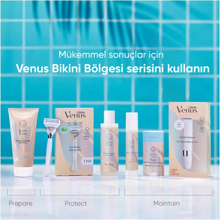 Gillette Venus Bikini Tıraş Makinesi + Yedek Başlık - 6