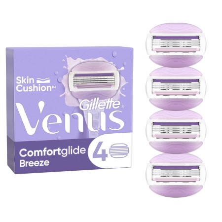 Gillette - Gillette Venus Comfort Glide Breeze Yedek Başlık 4 Adet