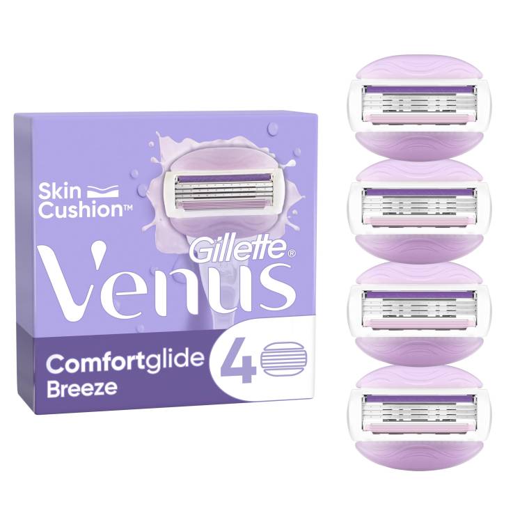 Gillette Venus Comfort Glide Breeze Yedek Başlık 4 Adet - 1