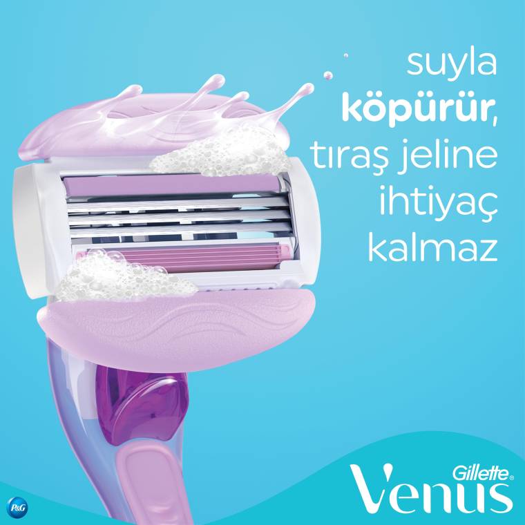Gillette Venus Comfort Glide Breeze Yedek Başlık 4 Adet - 5