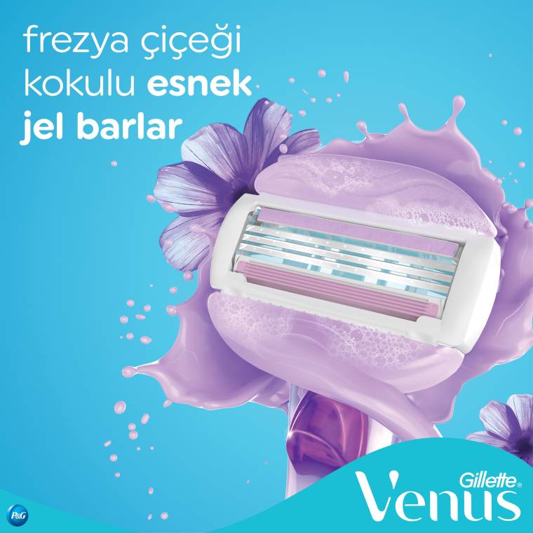 Gillette Venus Comfort Glide Breeze Yedek Başlık 4 Adet - 6