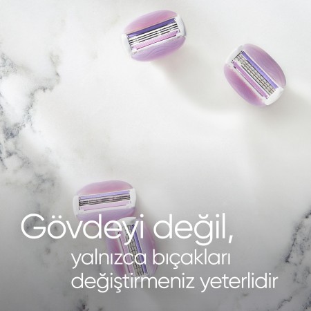 Gillette Venus Comfort Glide Breeze Yedek Başlık 4 Adet - Thumbnail