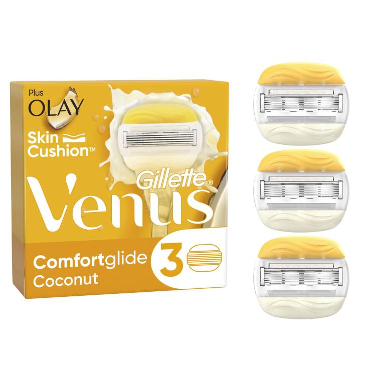Gillette Venus Comfort Glide Olay Yedek Başlık 3 Adet - 1