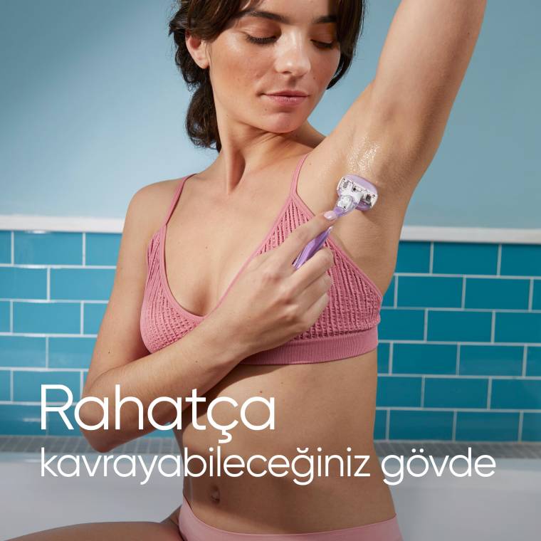 Gillette Venus Comfortglide Breeze Tıraş Makinesi Gövde + 2 Başlık - 5