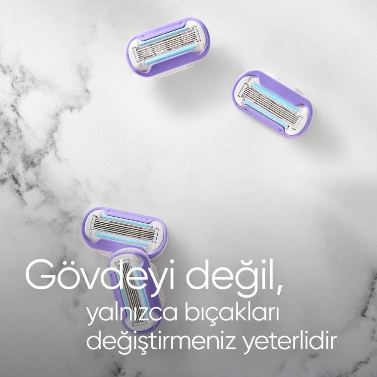 Gillette Venus Extra Smooth Swirl Yedek Başlık 2 Adet  - 6