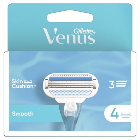 Gillette Venus Smooth Yedek Başlık 4 Adet 