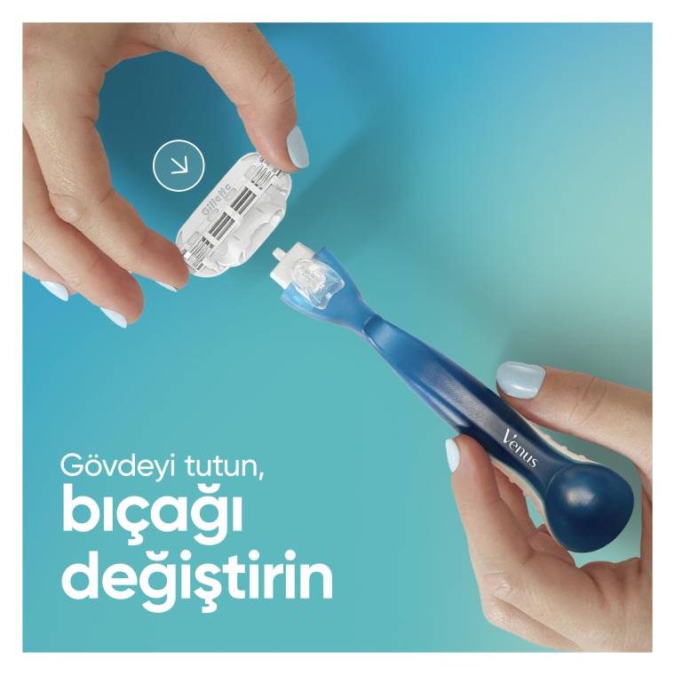 Gillette Venus Smooth Yedek Başlık 4 Adet - 5