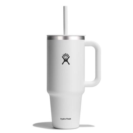 Hydro Flask All Around Travel Tumbler Pipetli Termos 1183 ml (40 Oz) - Beyaz