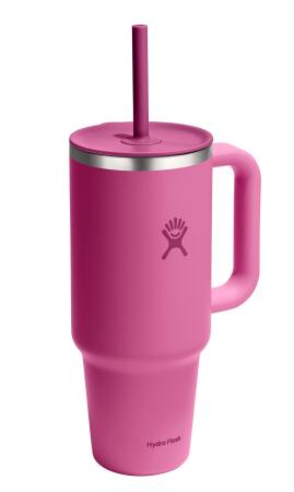 Hydro Flask All Around Travel Tumbler Pipetli Termos 1183 ml (40 Oz) - Reef Pembe - 2