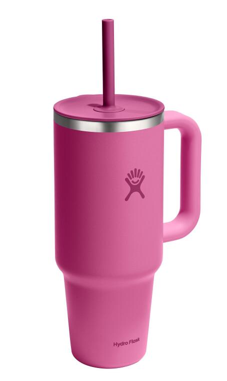 Hydro Flask All Around Travel Tumbler Pipetli Termos 1183 ml (40 Oz) - Reef Pembe - 2