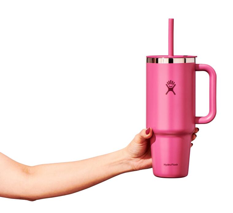 Hydro Flask All Around Travel Tumbler Pipetli Termos 1183 ml (40 Oz) - Reef Pembe - 3