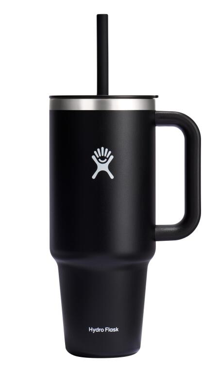 Hydro Flask All Around Travel Tumbler Pipetli Termos 1183 ml (40 Oz) - Siyah - 1