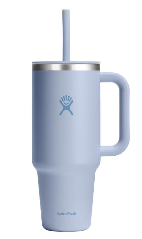 Hydro Flask All Around Travel Tumbler Pipetli Termos 1183 ml (40 Oz) - Surf Mavi - 1