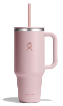 Hydro Flask All Around Travel Tumbler Pipetli Termos 1183 ml (40 Oz) - Trillium Pembe