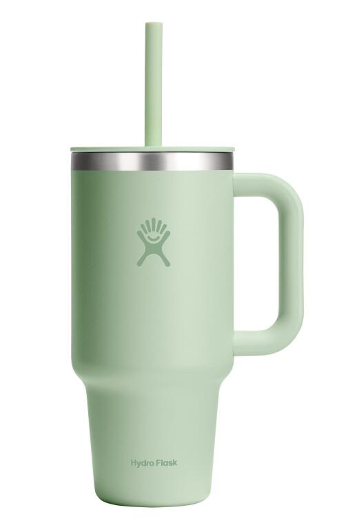 Hydro Flask All Around Travel Tumbler Pipetli Termos 946 ml (32 Oz) - Aloe Yeşil - 1