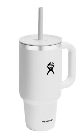 Hydro Flask All Around Travel Tumbler Pipetli Termos 946 ml (32 Oz) - Beyaz - 2