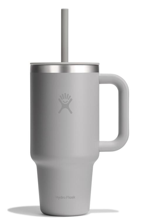 Hydro Flask All Around Travel Tumbler Pipetli Termos 946 ml (32 Oz) - Birch Gri - 1