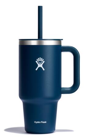Hydro Flask All Around Travel Tumbler Pipetli Termos 946 ml (32 Oz) - Indigo Lacivert