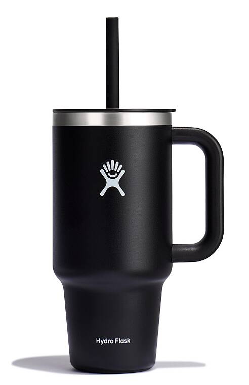 Hydro Flask All Around Travel Tumbler Pipetli Termos 946 ml (32 Oz) - Siyah - 1