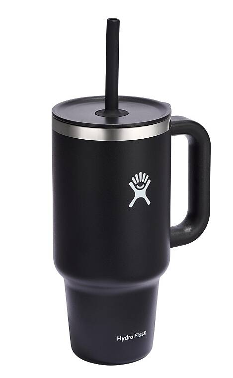 Hydro Flask All Around Travel Tumbler Pipetli Termos 946 ml (32 Oz) - Siyah - 2