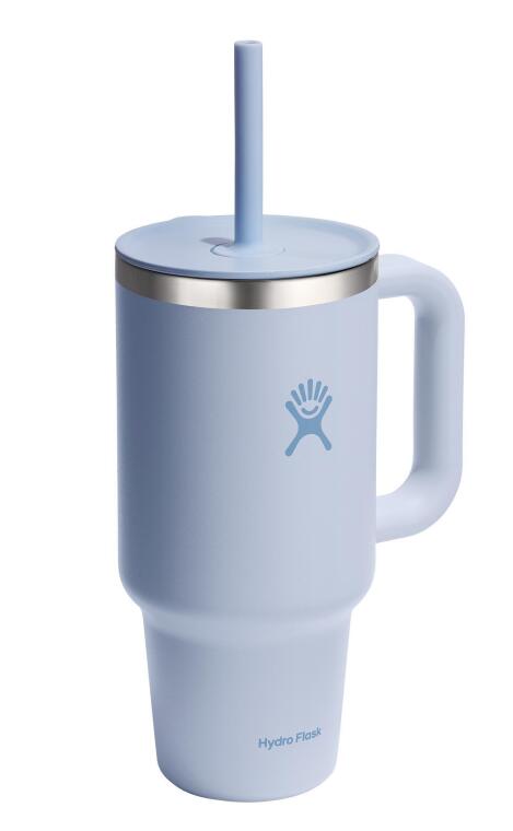 Hydro Flask All Around Travel Tumbler Pipetli Termos 946 ml (32 Oz) - Surf Mavi - 2