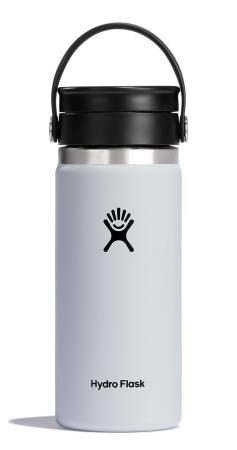 Hydro Flask Geniş Flex Sip Kapaklı Termos 473 ml (16 Oz) - Beyaz