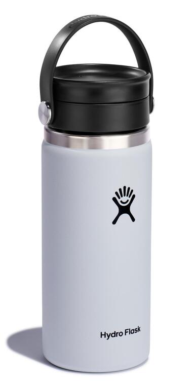 Hydro Flask Geniş Flex Sip Kapaklı Termos 473 ml (16 Oz) - Beyaz - 2