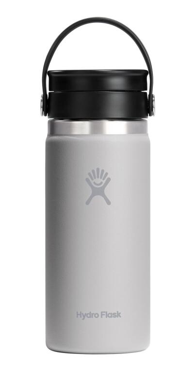 Hydro Flask Geniş Flex Sip Kapaklı Termos 473 ml (16 Oz) - Birch Gri - 1