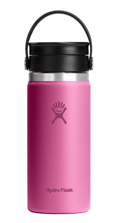Hydro Flask Geniş Flex Sip Kapaklı Termos 473 ml (16 Oz) - Reef Pembe - 1