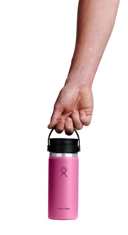 Hydro Flask Geniş Flex Sip Kapaklı Termos 473 ml (16 Oz) - Reef Pembe - 3
