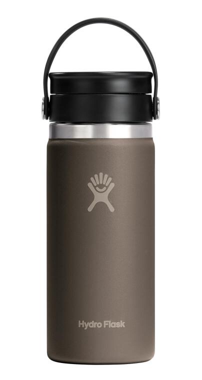 Hydro Flask Geniş Flex Sip Kapaklı Termos 473 ml (16 Oz) - Sandpiper Kahverengi - 1