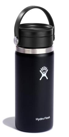 Hydro Flask Geniş Flex Sip Kapaklı Termos 473 ml (16 Oz) - Siyah - 2