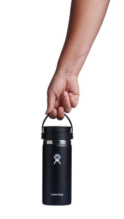 Hydro Flask Geniş Flex Sip Kapaklı Termos 473 ml (16 Oz) - Siyah - 3